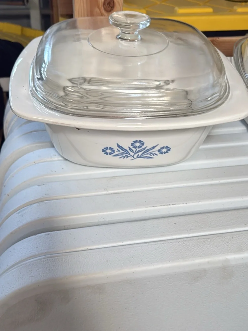 Vintage Corning Dutch ovens